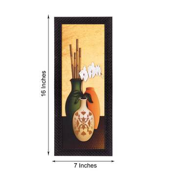 Abstract Designer vases Satin Matt Texture UV Art Painting 2