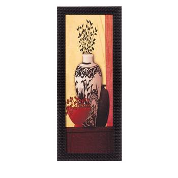 Abstract Printed Vases Satin Matt Texture UV Art Painting 1