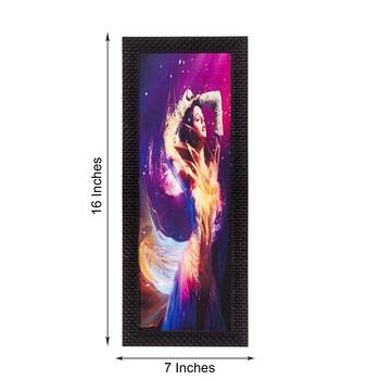 Dream Woman Satin Matt Texture UV Art Painting 2