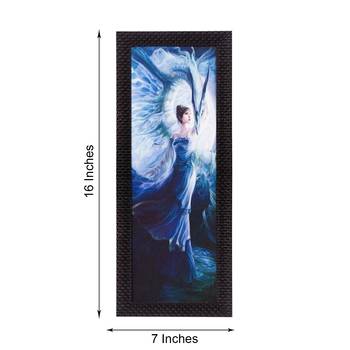 Angel Girl Satin Matt Texture UV Art Painting 2
