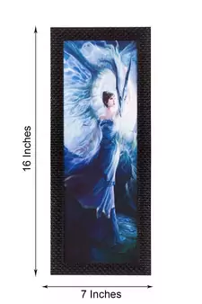 Angel Girl Satin Matt Texture UV Art Painting