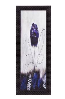 Abstract Flower Satin Matt Texture UV Art Painting