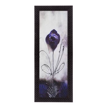 Abstract Flower Satin Matt Texture UV Art Painting 1