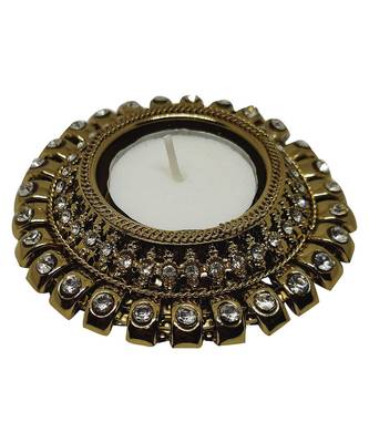 R Sanskruti Handmade Decorative Antique Candles Holder for Home Office Puja Articles Diya Set (Pack of 6) 1