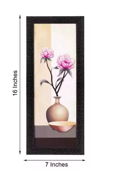 Abstract Vase Satin Matt Texture UV Art Painting