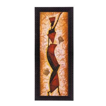 Abstract Figurine Satin Matt Texture UV Art Painting 1