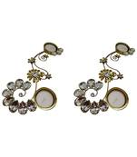 R Sanskruti Handmade Decorative Antique Candles Holder for Home Office Puja Articles Diya Set (Pack of 2)