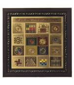 Sarv Sankat Nivaran Laminated Golden Foil