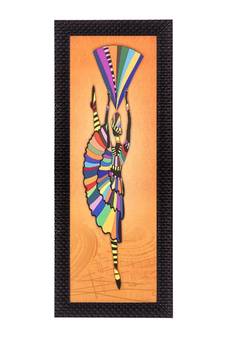 Abstract Dance Figurine Satin Matt Texture UV Art Painting