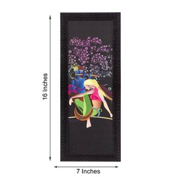 Abstract Colorful Woman Pose Satin Matt Texture UV Art Painting 2