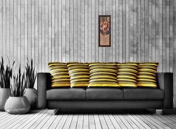 Lord Ganesha Satin Matt Texture UV Art Painting 2