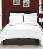400 TC 65/35 Cotton/Poly. Solid White King Size Duvet Cover
