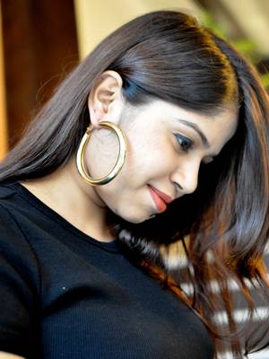 Gold Earrings 3