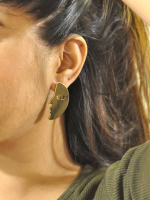 Gold Earrings 2