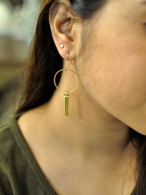 Gold Earrings 3