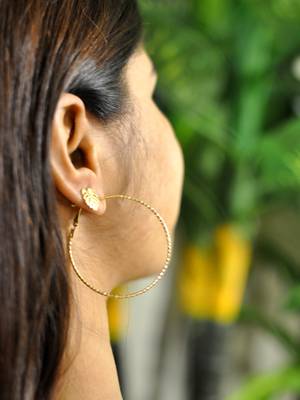 Gold Earrings 4