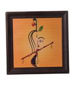 Abstract Krishna Satin Matt Texture UV Art Painting