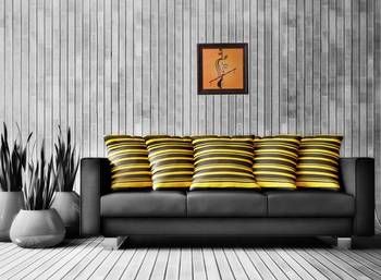 Abstract Krishna Satin Matt Texture UV Art Painting 2