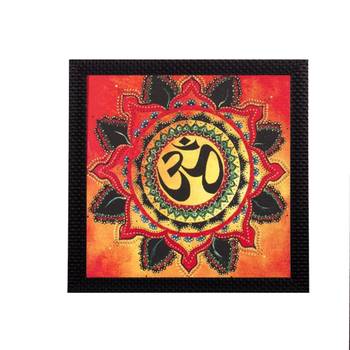 Powerful Om Satin Matt Texture UV Art Painting 1