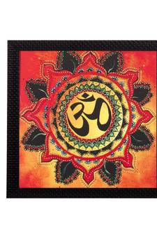 Powerful Om Satin Matt Texture UV Art Painting