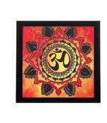 Powerful Om Satin Matt Texture UV Art Painting