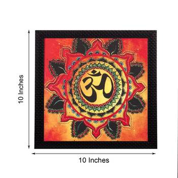 Powerful Om Satin Matt Texture UV Art Painting 2