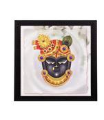 Lord Shreenathji Satin Matt Texture UV Art Painting