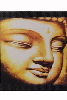 Spritual Buddha Satin Matt Texture UV Art Painting