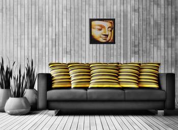 Spritual Buddha Satin Matt Texture UV Art Painting 2