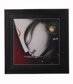 Krishna Playing Flute Satin Matt Texture UV Art Painting