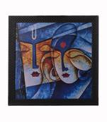 Radha Krishna Satin Matt Texture UV Art Painting