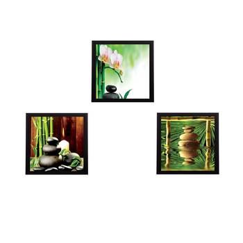 Set Of 3 Natural Beauty Shots Satin Matt Texture UV Art Painting 1