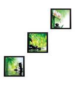 Set Of 3 Natural Beauty Shots Satin Matt Texture UV Art Painting