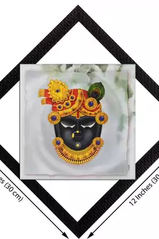 Lord Balaji Satin Matt Texture UV Art Painting