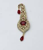 Red diamond brooch