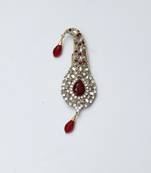Red diamond brooch