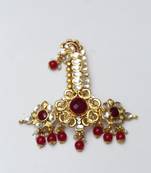 Red diamond brooch