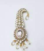 White diamond brooch