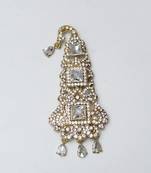 White diamond brooch