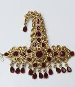 Red diamond brooch