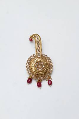 Gold diamond brooch 1