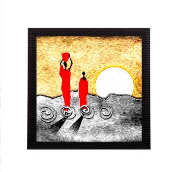 Scenary View Satin Matt Texture UV Art Painting 1