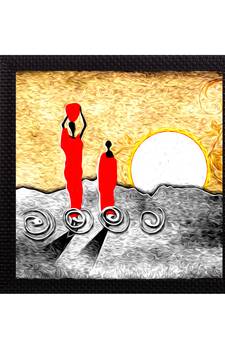 Scenary View Satin Matt Texture UV Art Painting