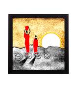 Scenary View Satin Matt Texture UV Art Painting