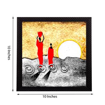 Scenary View Satin Matt Texture UV Art Painting 3
