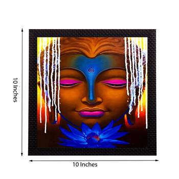 Laughing Buddha Design Satin Matt Texture UV Art Painting 3