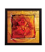 Lord Ganesha Textured UV Art Painting