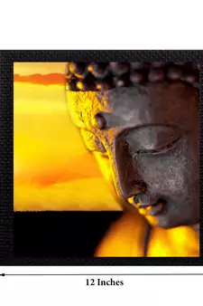 Laughing Buddha Design Satin Matt Texture UV Art Painting