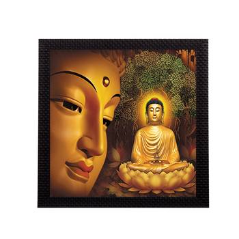 Laughing Buddha Design Satin Matt Texture UV Art Painting 1