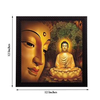 Laughing Buddha Design Satin Matt Texture UV Art Painting 3